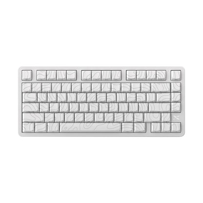 XVX Premium IMD Air Low-Profile Shine-Through 80-Key PBT Keycap Set