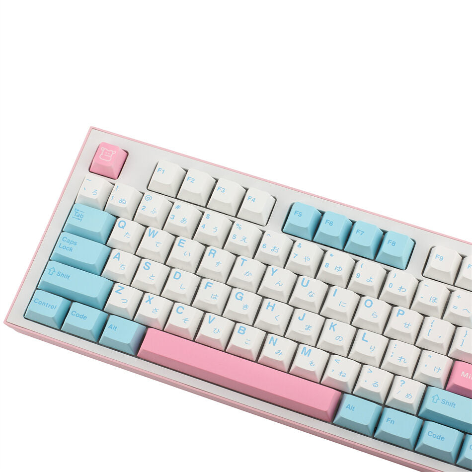 Milk Cap Japanese Cherry PBT Keycaps