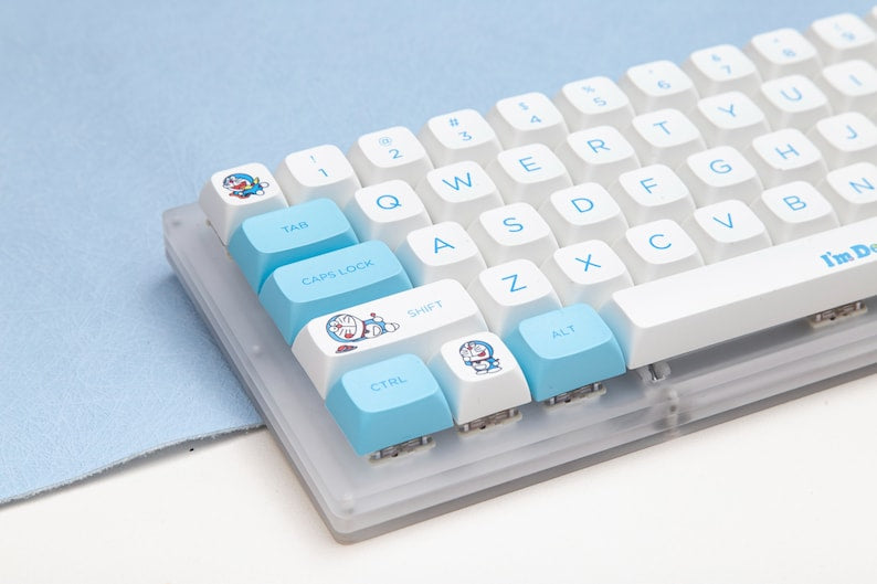 Doraemon XDA PBT Keycaps