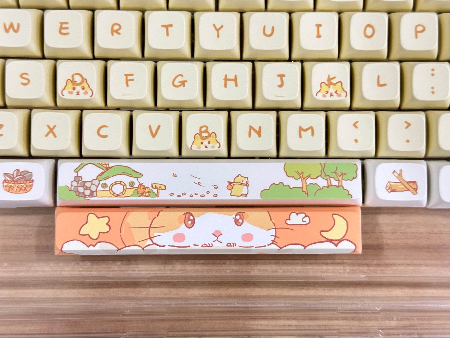 HAMSTER XDA PBT KEYCAPS