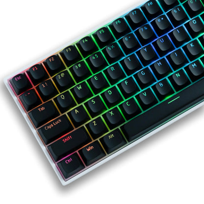 Black Horizon Shinethrough Quality Doubleshot Pudding PBT Style Keycaps