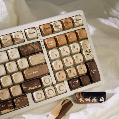 River MOA PBT Keycaps