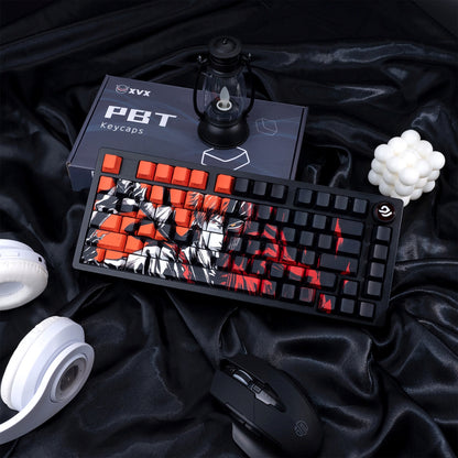 Bleach: Ichigo Kurosaki Side Backlit Cherry Doubleshot PBT Keycaps