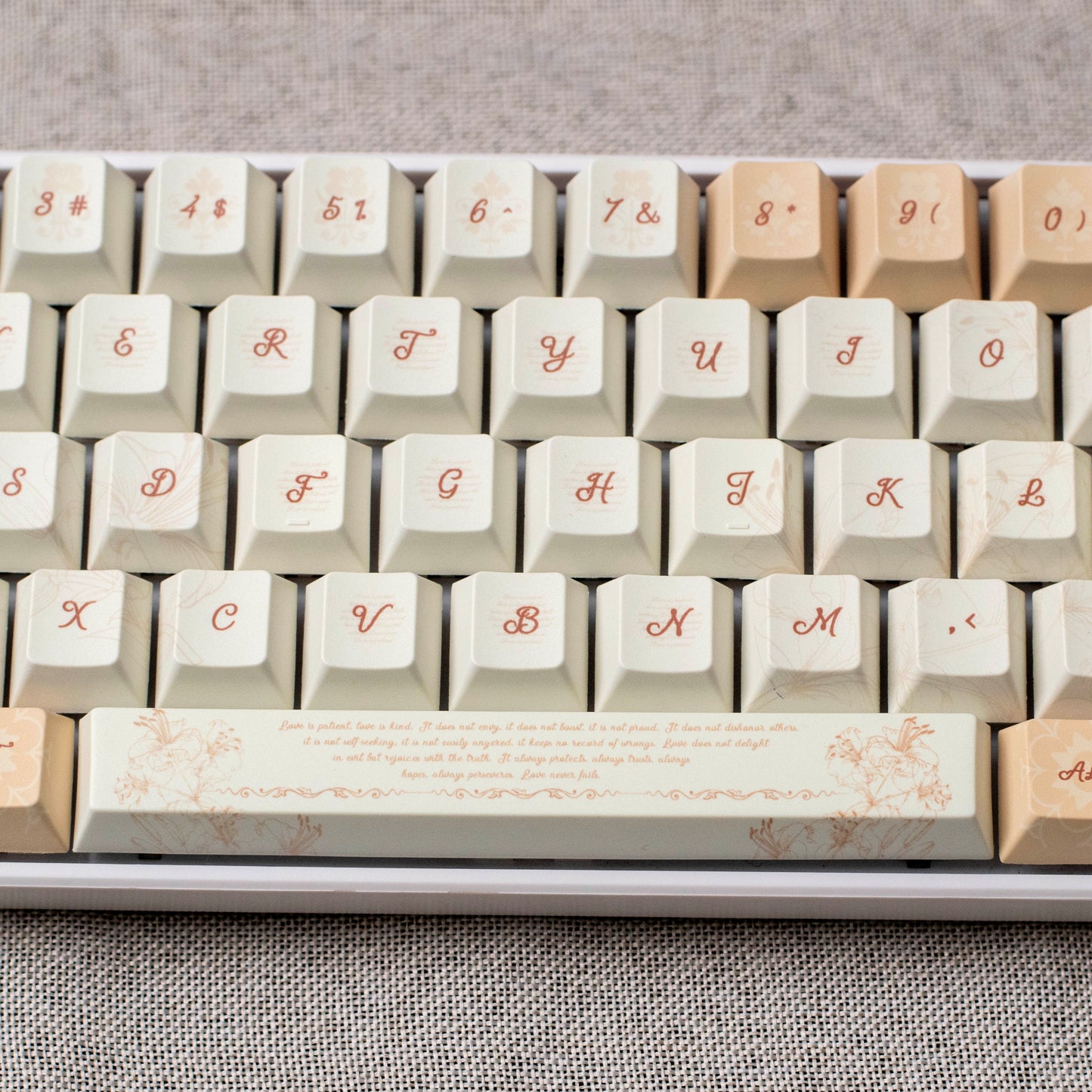 The Vow Cherry PBT Keycaps