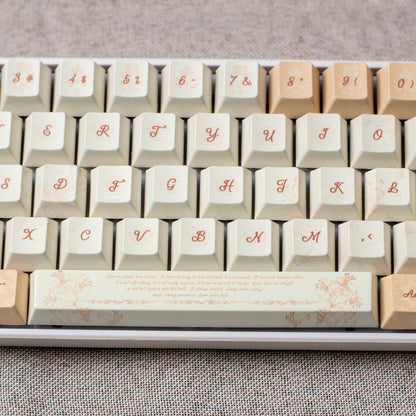 The Vow Cherry PBT Keycaps
