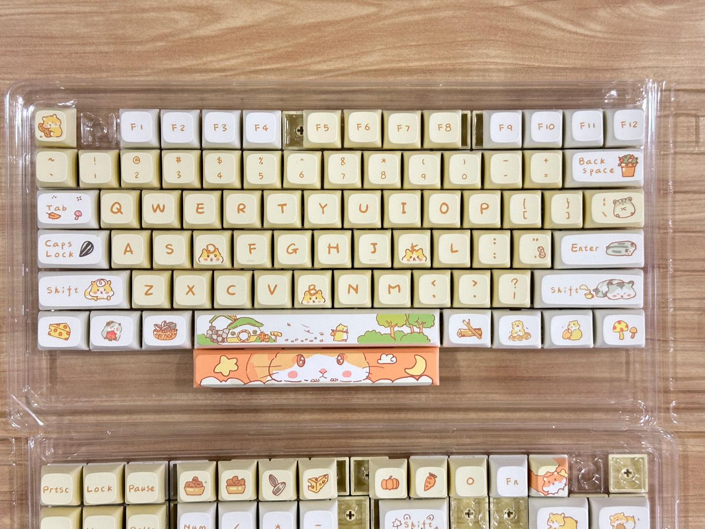 HAMSTER XDA PBT KEYCAPS