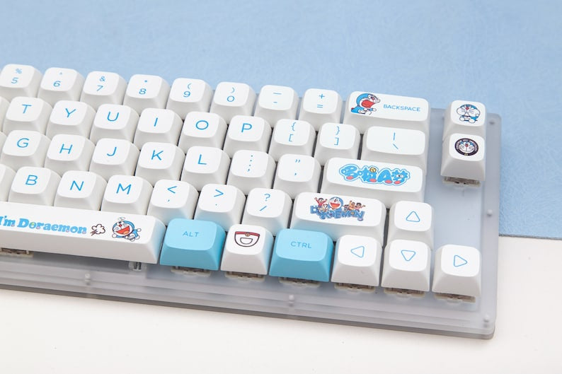 Doraemon XDA PBT Keycaps