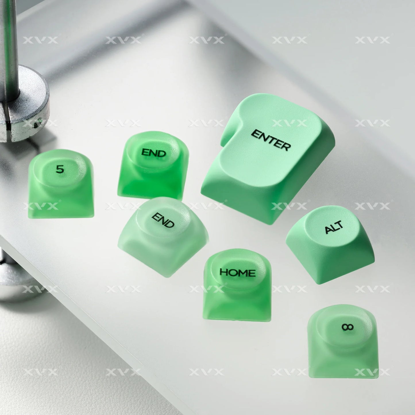 Green Primer HOA Profile Translucent Keycaps