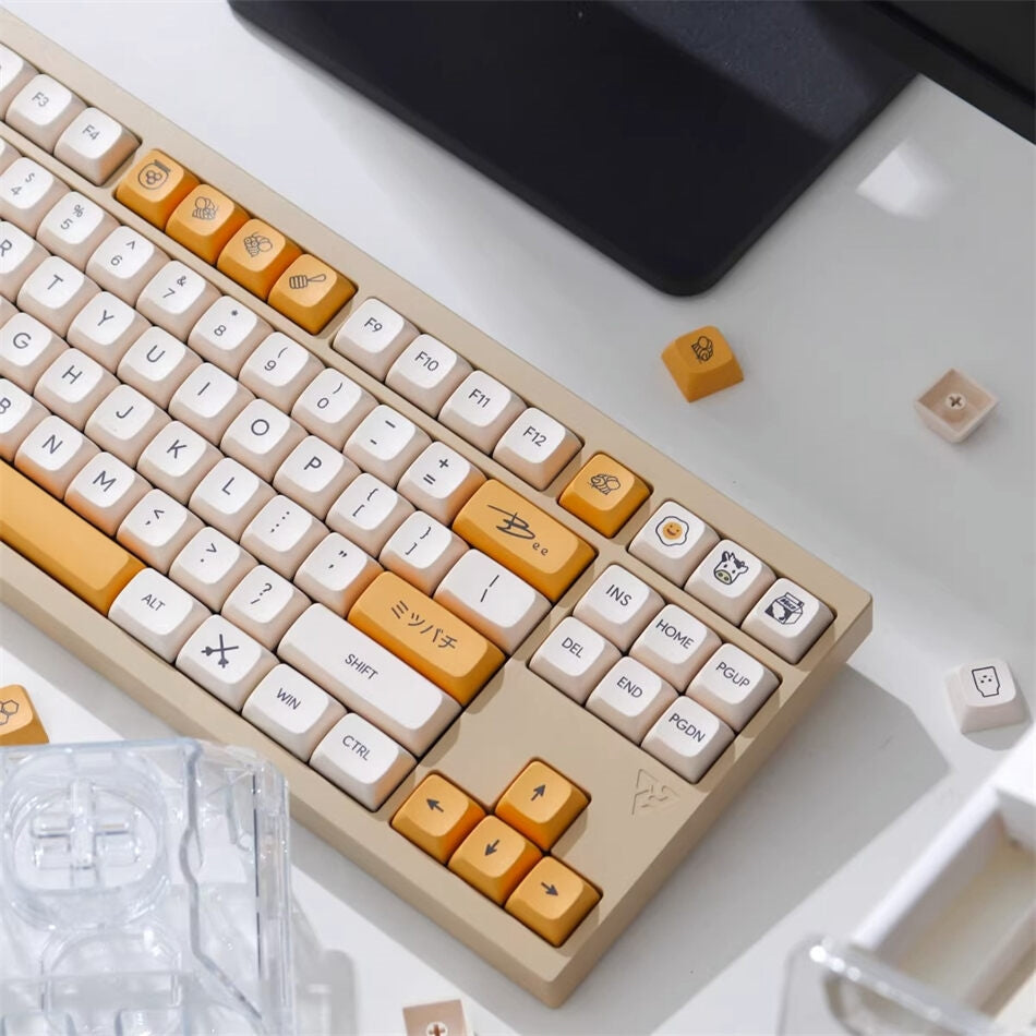 Honey Milk XDA PBT Keycaps