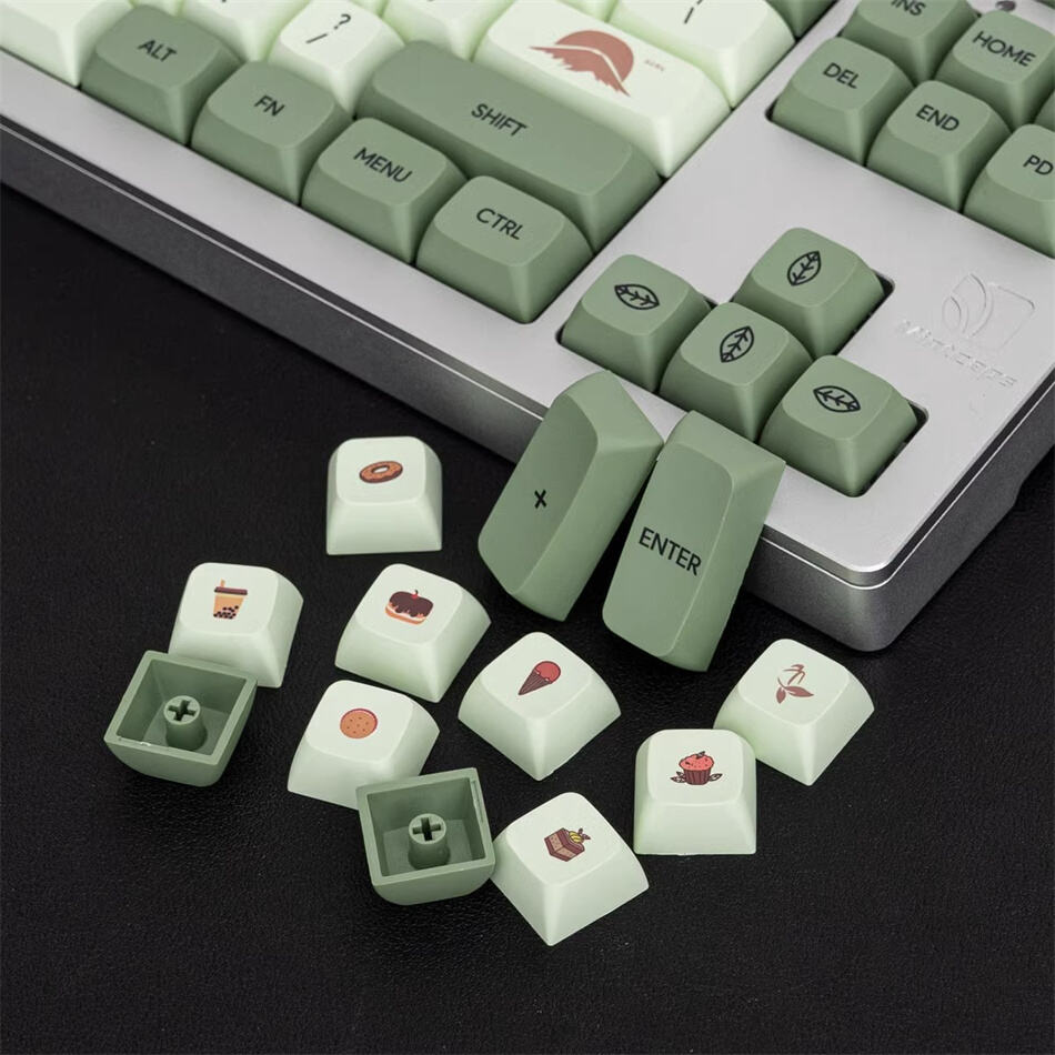 Matcha English XDA Keycaps