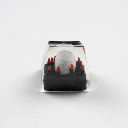 Candle Skull Resin Handmade Artisan 1u Keycap