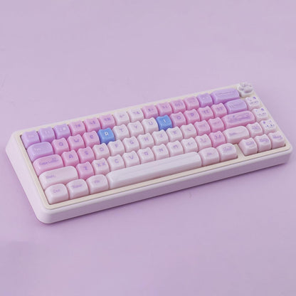 Jade Purple Cat  MAO Keycaps