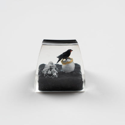 Raven & Crow Resin Handmade Artisan 1u Keycap