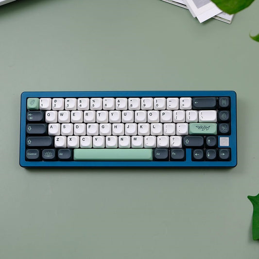 Botanical Garden Green Plant MOA Profile PBT Keycaps