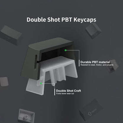 Womier Dark Polar Side Backlit OEM PBT Keycaps