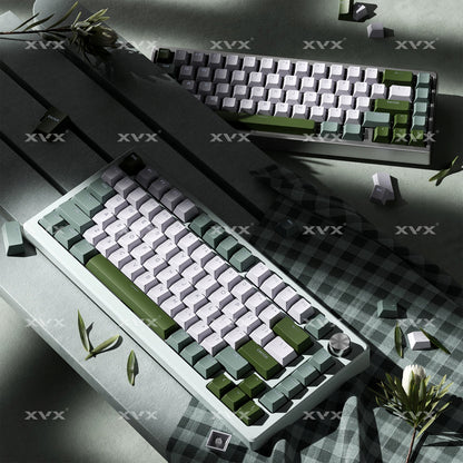 Lime Ice Cream Top Backlit Cherry PBT Keycaps