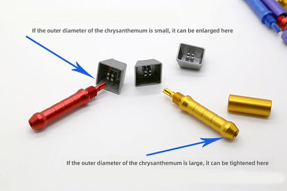162mm 3 In 1 Detachable Keycaps Puller Tool Keycaps Removal for Mechanical Keyboard Aluminium Alloy Steel Wire