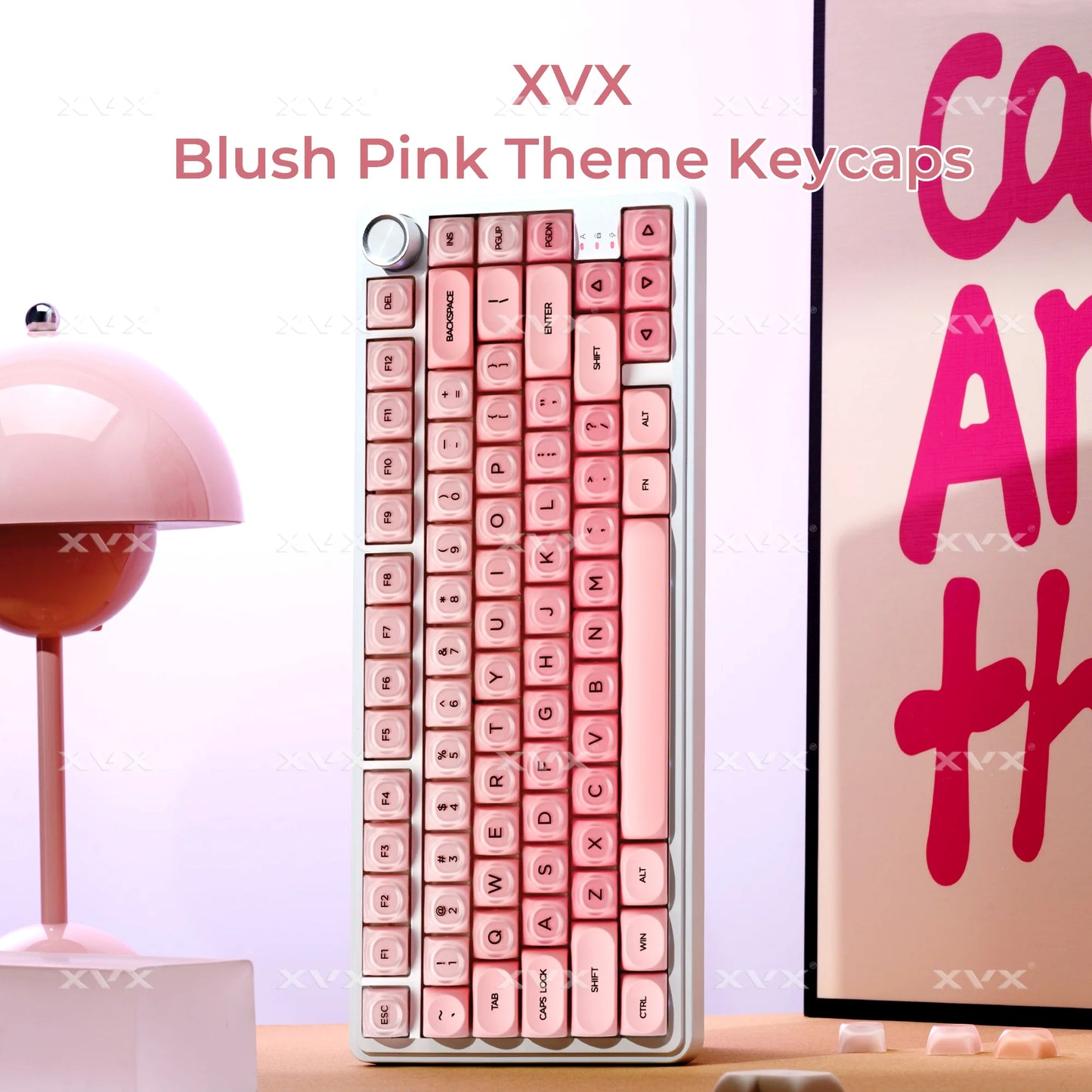Peach Blossom HOA Profile Translucent Keycaps