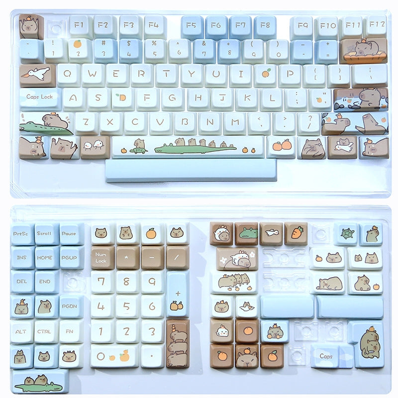 Capybara MDA PBT Keycaps