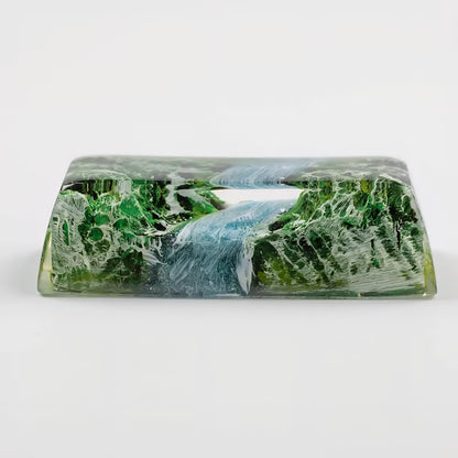 Spring Autumn Sakura Torii Volcano Premium Shinethrough 2.25u Resin Shift Enter Artisan
