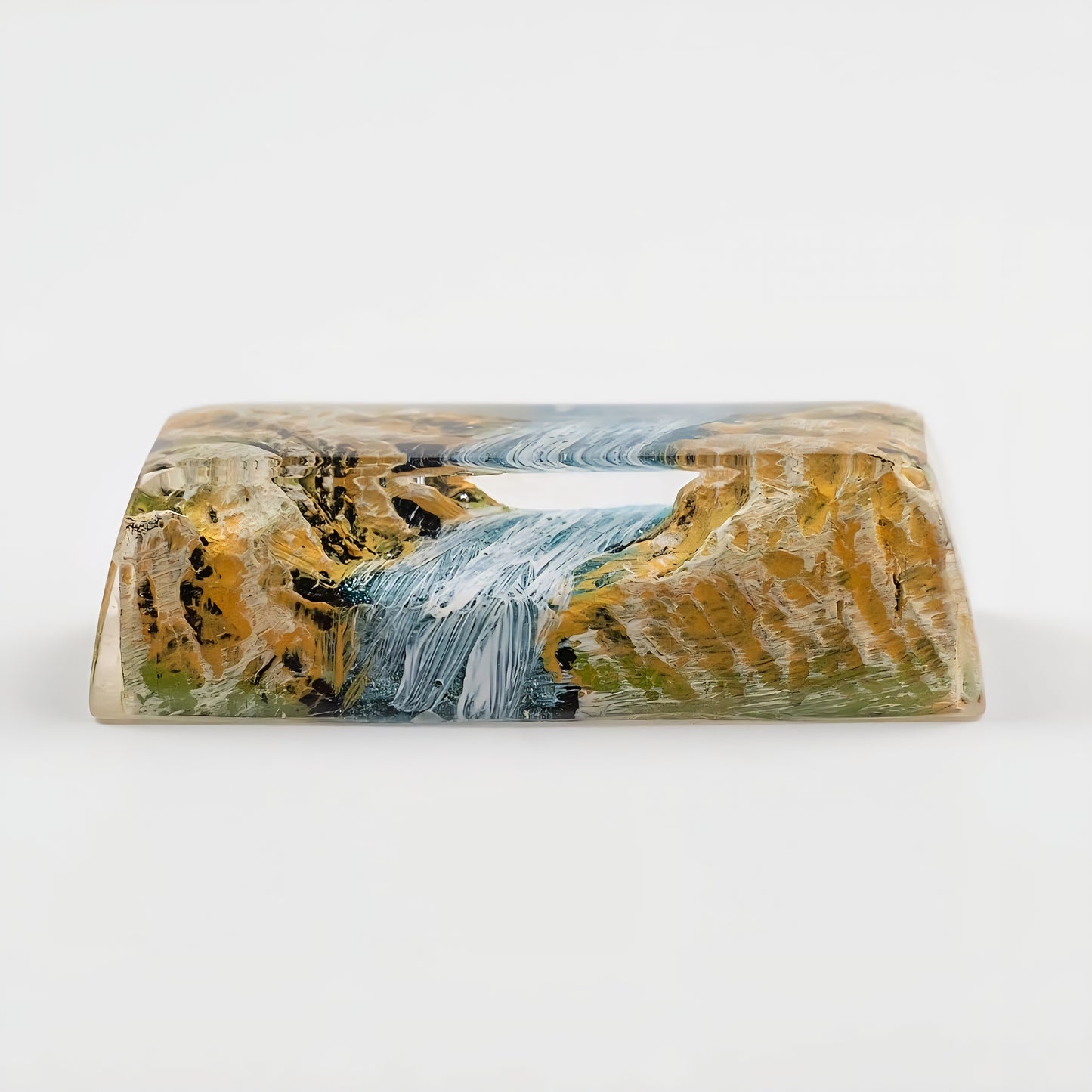 Spring Autumn Sakura Torii Volcano Premium Shinethrough 2.25u Resin Shift Enter Artisan