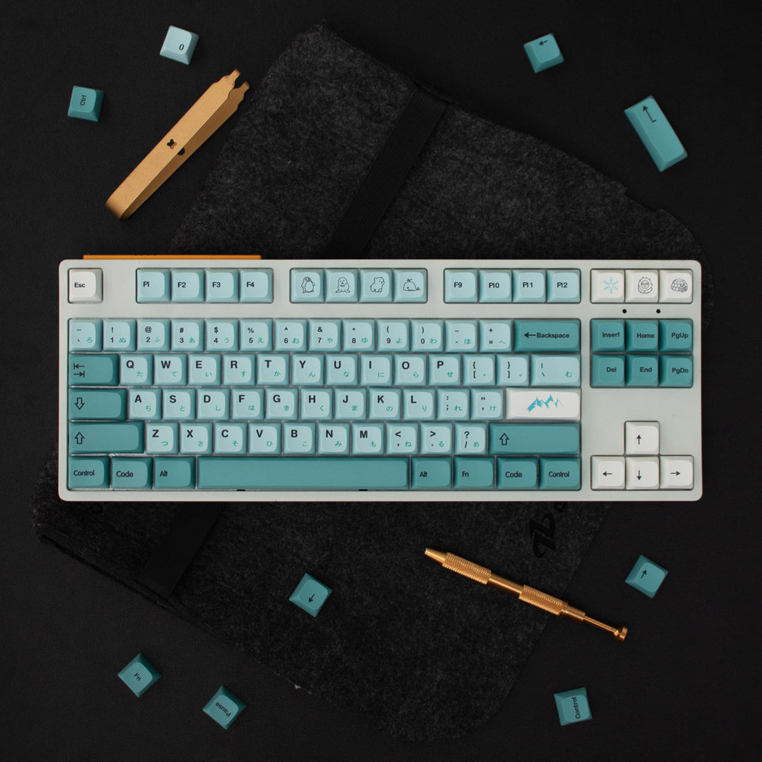 Iceberg Sub Legends Xda Pbt Keycaps