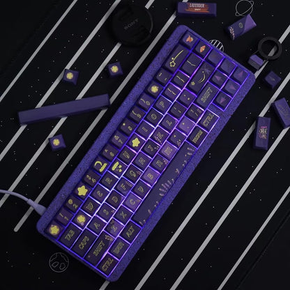 PRICE DROP Lavender XDA PBT Keycaps