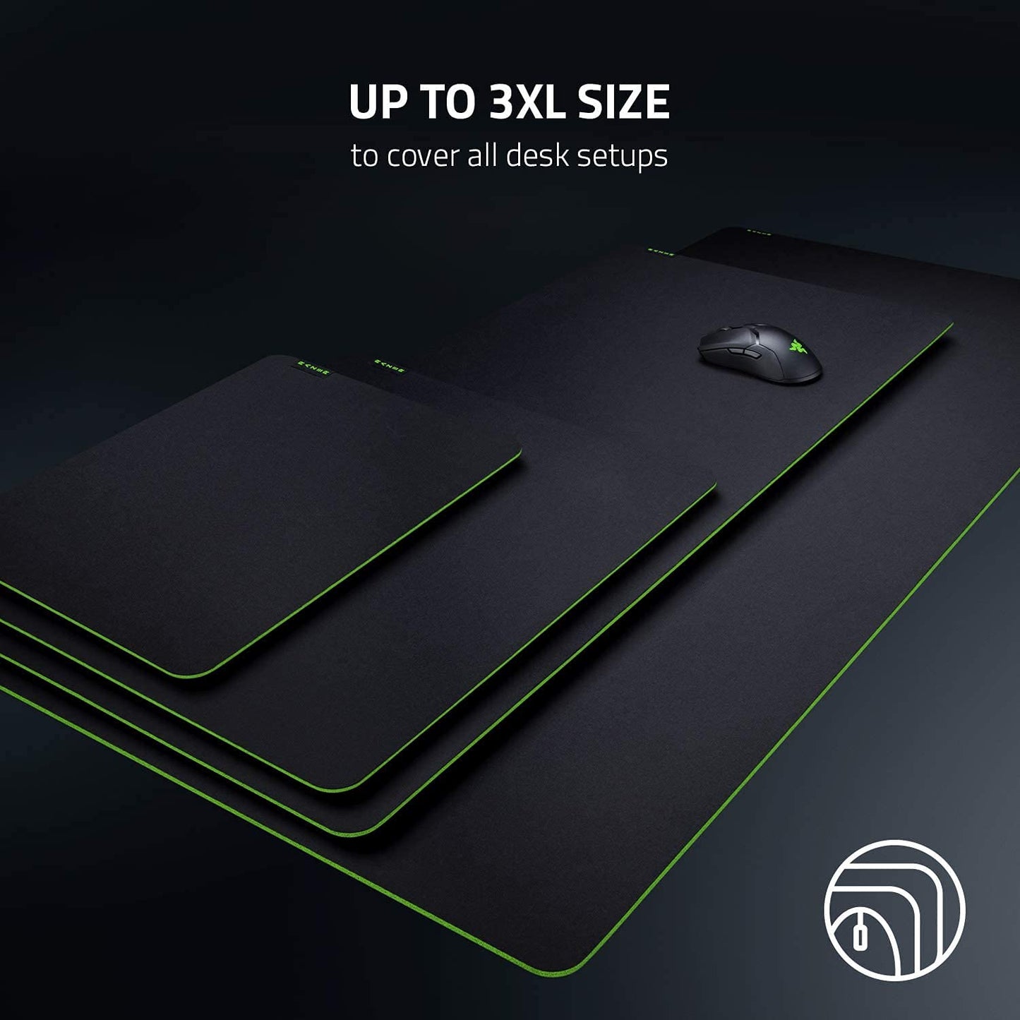 OPEN BOX Razer Gigantus V2 Soft Gaming Mouse Mat 3XL: 1,200 x 550 x 4mm - RZ02-03330500-R3M1