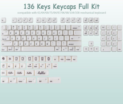 Apple Mac Ceramic Style MOA Keycaps