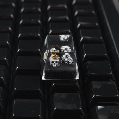 Raven & Crow Resin Handmade Artisan 1u Keycap