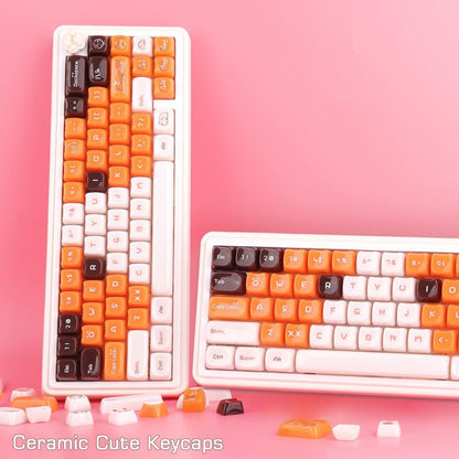 XVX House Calico Cat Themed MAO Profile Keycaps