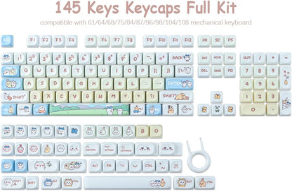 Kawaii MOA PBT Keycaps Mac Compatible