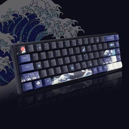Black Coral Sea Mini Cherry PBT Keycaps