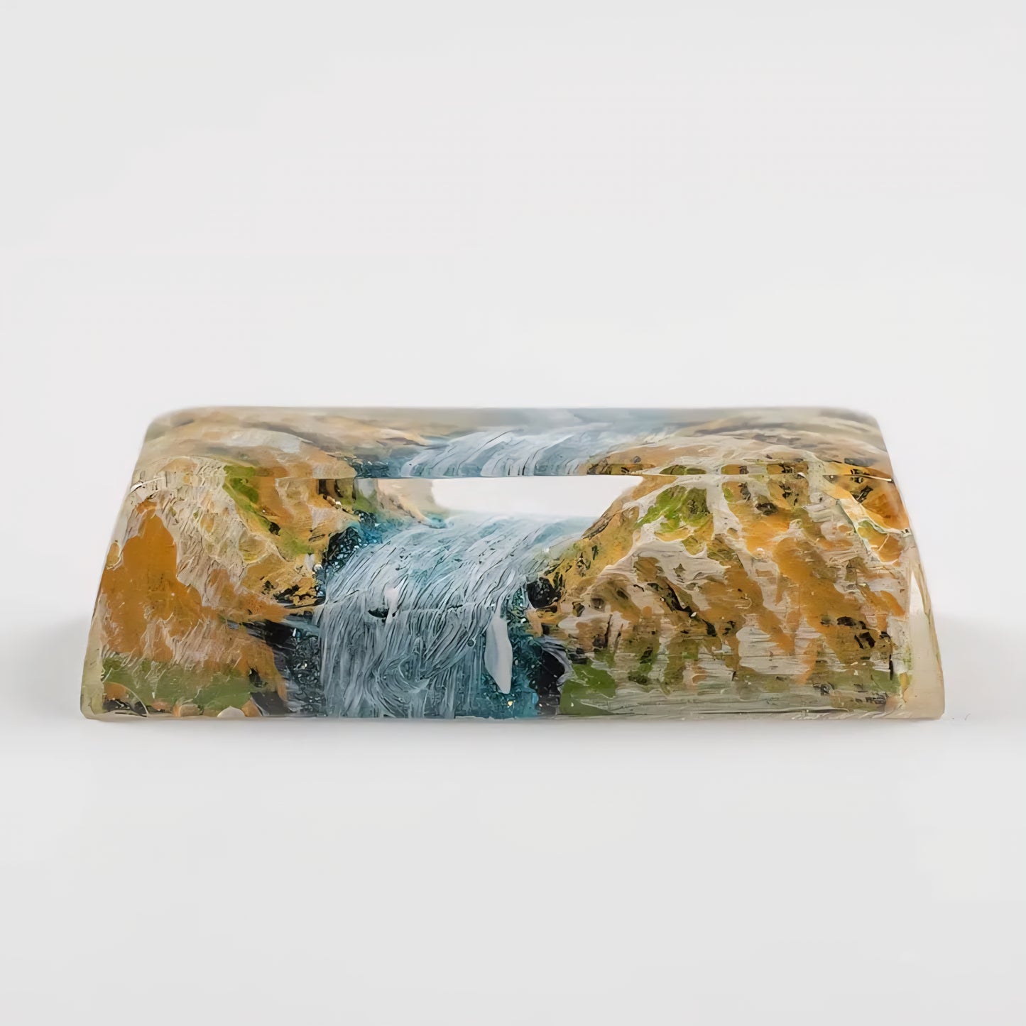 Spring Autumn Sakura Torii Volcano Premium Shinethrough 2.25u Resin Shift Enter Artisan