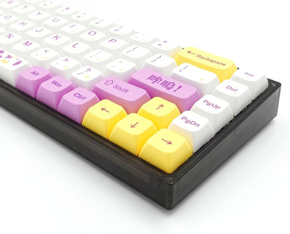 PRICE DROP Taro Milk Japanese XDA Keycaps