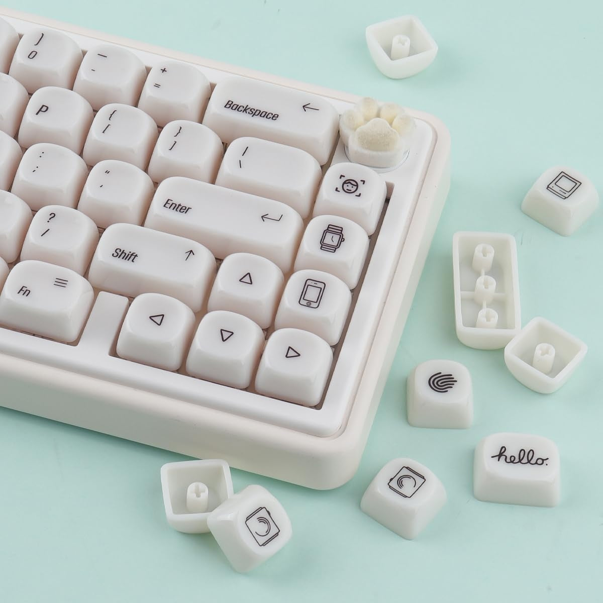 Apple Mac Ceramic Style MOA Keycaps