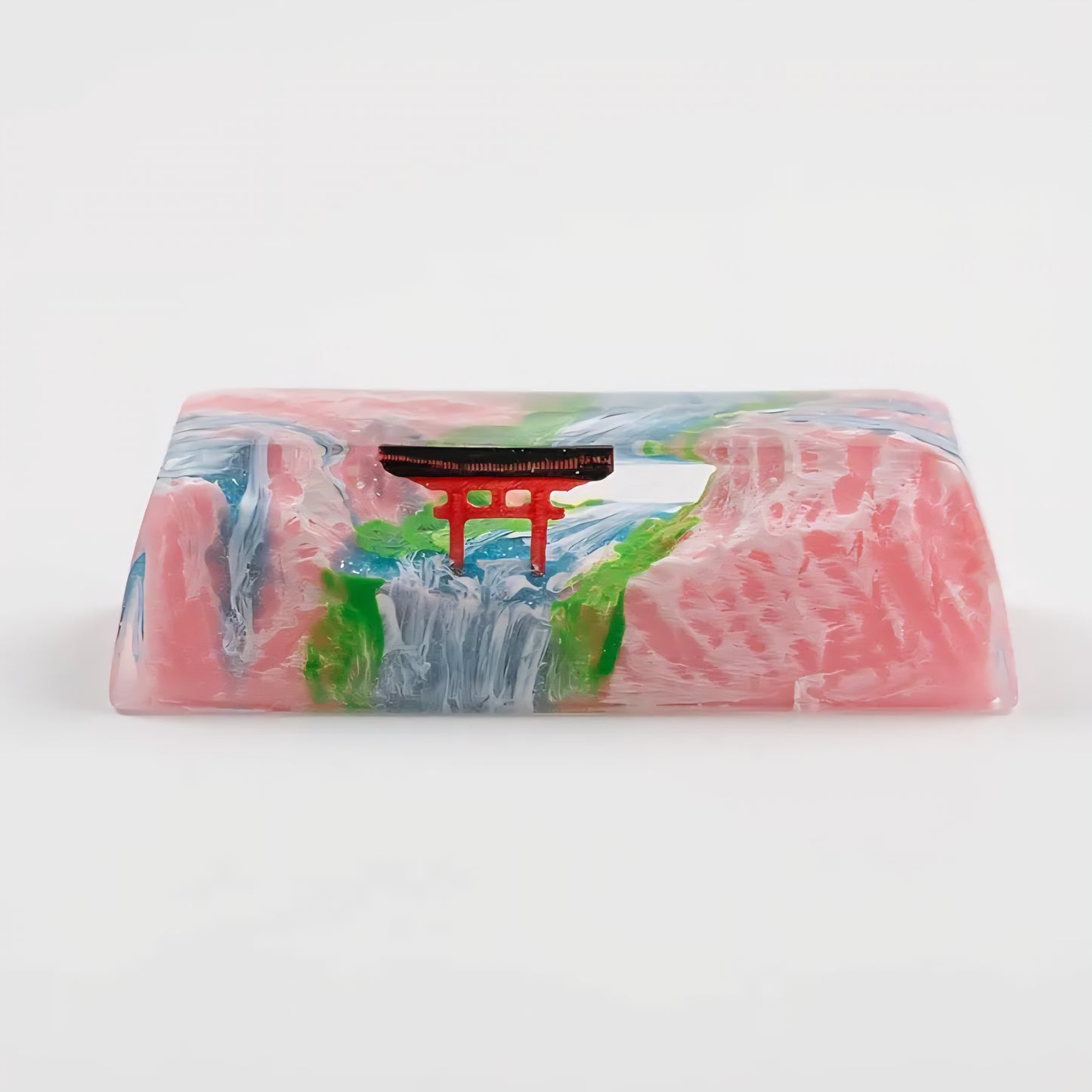 Spring Autumn Sakura Torii Volcano Premium Shinethrough 2.25u Resin Shift Enter Artisan