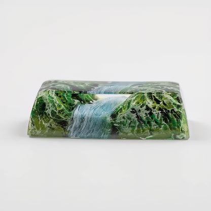 Spring Autumn Sakura Torii Volcano Premium Shinethrough 2.25u Resin Shift Enter Artisan