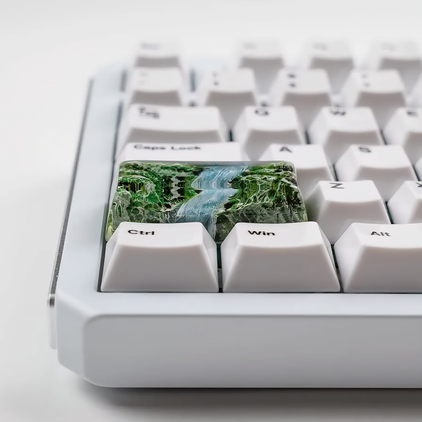 Spring Autumn Sakura Torii Volcano Premium Shinethrough 2.25u Resin Shift Enter Artisan