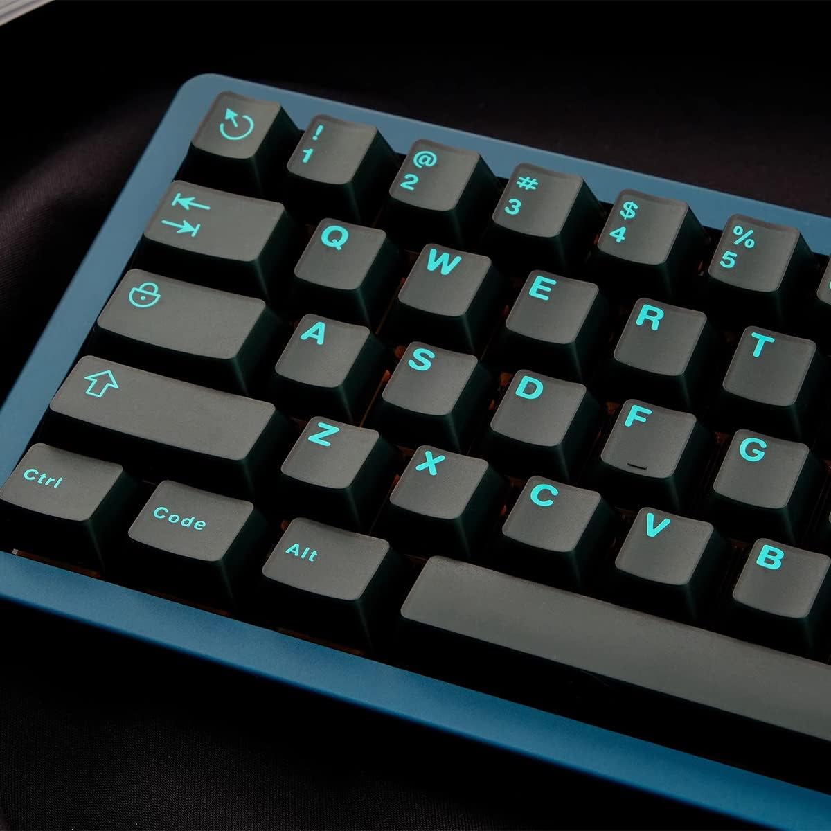 Cyan AIFEI PYGA Keycaps