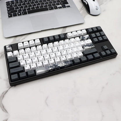 Night Lotus Premium Japanese Pbt Keycaps