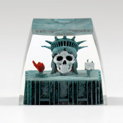 Statue Skull Resin Artisan Handmade 1u Keycap