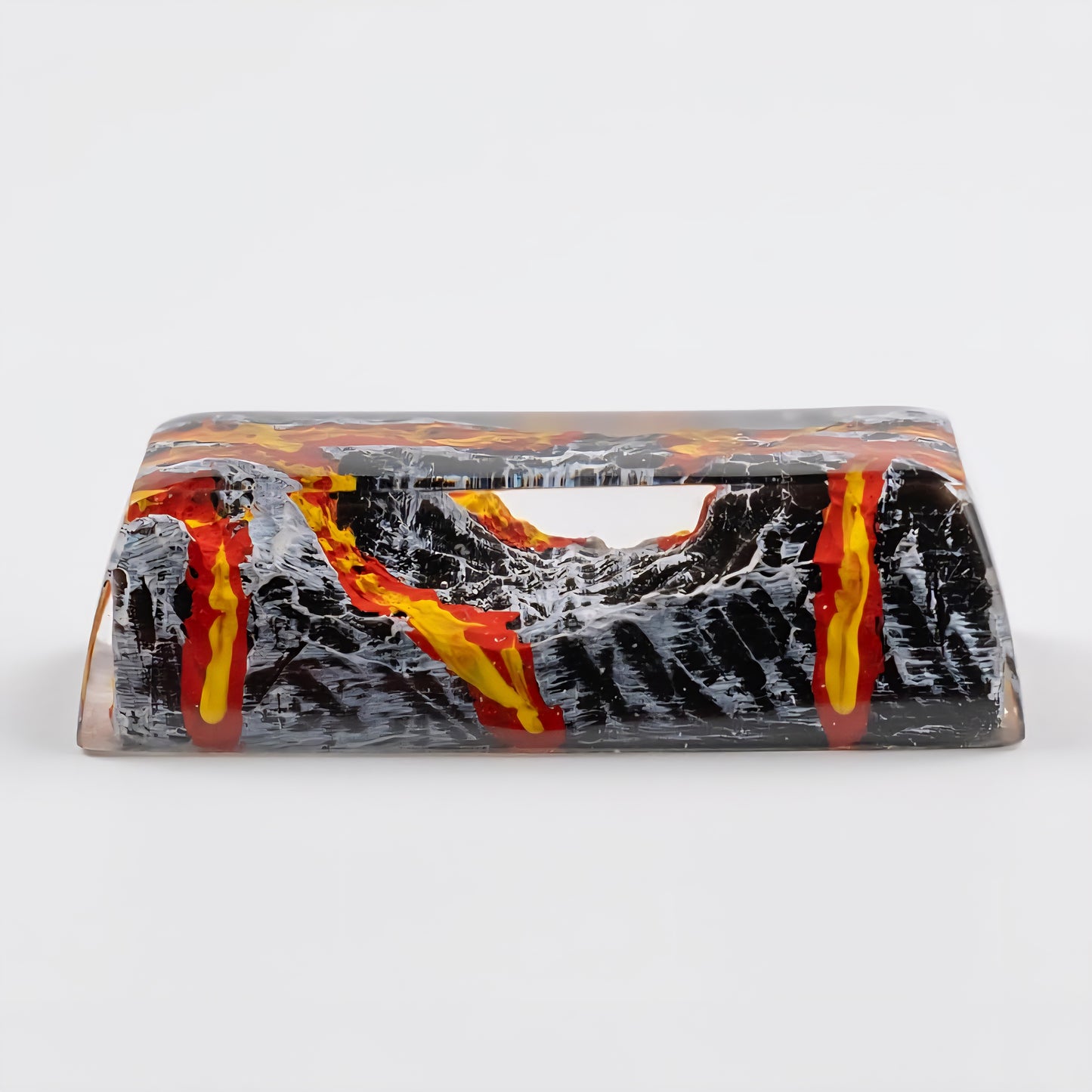 Spring Autumn Sakura Torii Volcano Premium Shinethrough 2.25u Resin Shift Enter Artisan