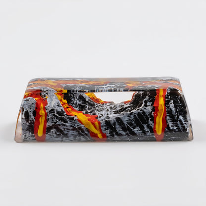 Spring Autumn Sakura Torii Volcano Premium Shinethrough 2.25u Resin Shift Enter Artisan