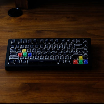 Anime Manga Black Comic Cherry PBT Keycaps