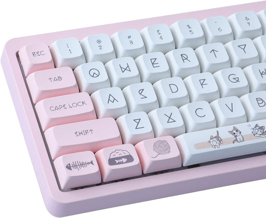 Chis Sweet Cat XDA Pbt Keycaps