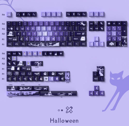 Halloween Cherry PBT Keycaps