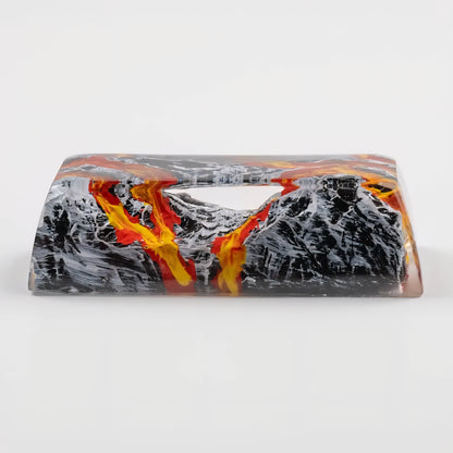 Spring Autumn Sakura Torii Volcano Premium Shinethrough 2.25u Resin Shift Enter Artisan