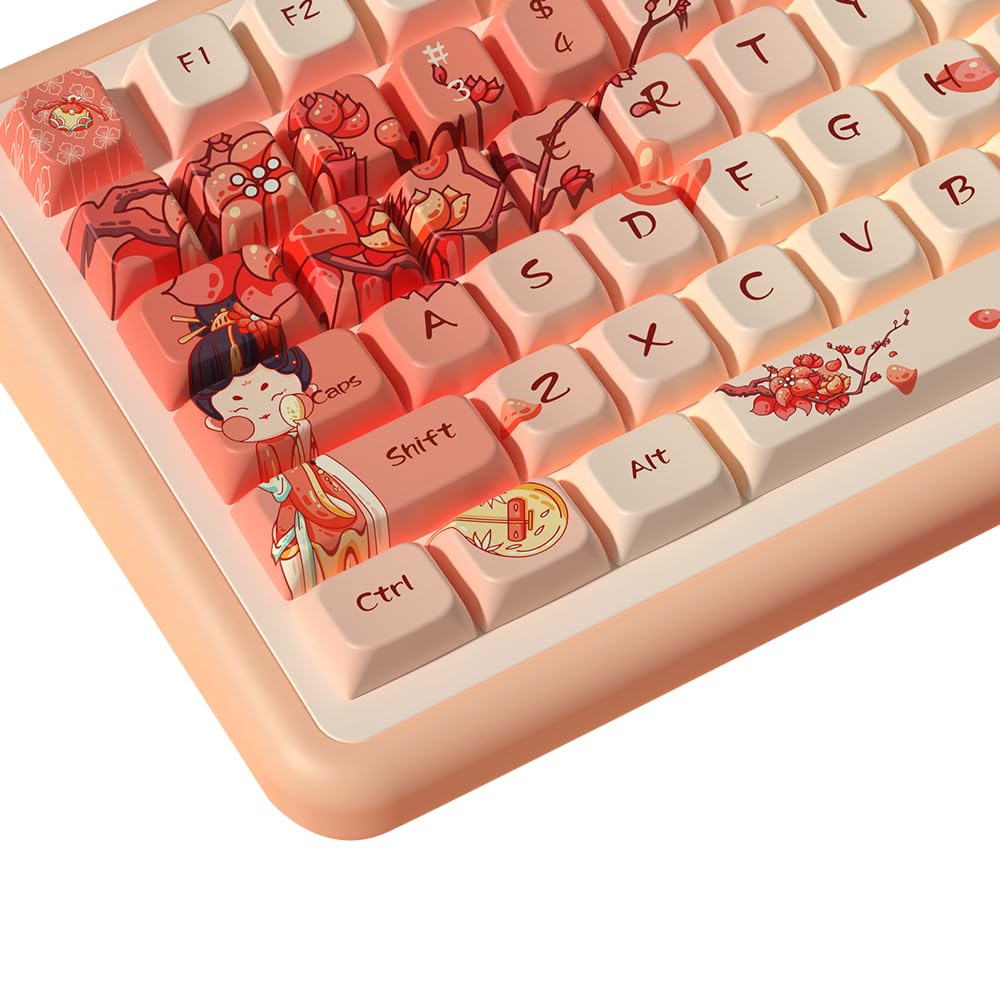 Tang Dynasty Beauty Smooth Premium  MDA PBT Keycaps