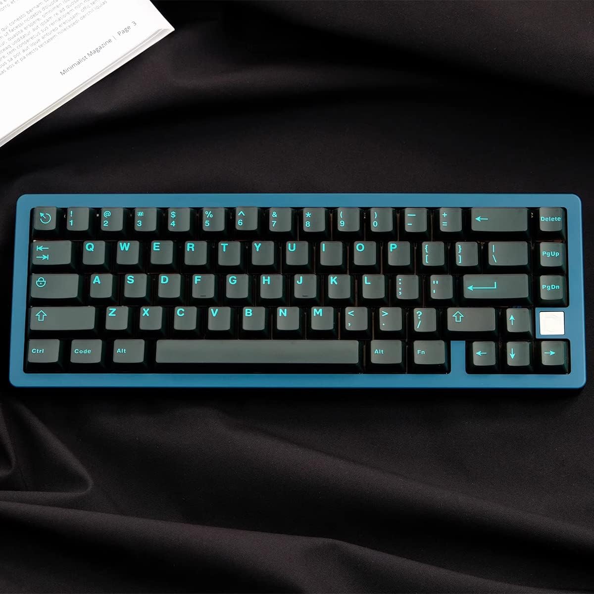 Cyan AIFEI PYGA Keycaps